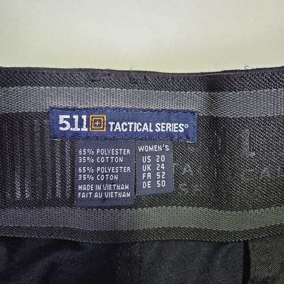 5.11 Tactical Women Taclite PDU Class A Pant Cargo Midnight Navy Uniform Size 20 - Picture 9 of 16